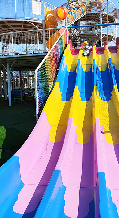 Unpowered Amusement Park Design and Planning