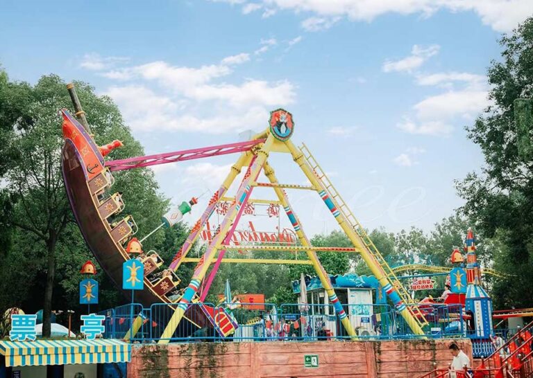 24 Seats Pirate Ship Amusement Park Ride For Sale China