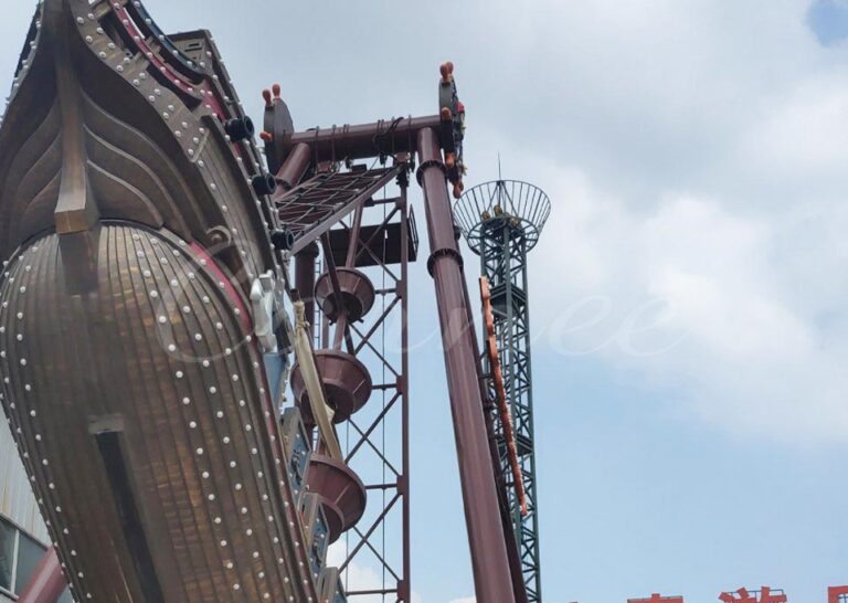 40 Person Viking Ship Ride Amusement Park