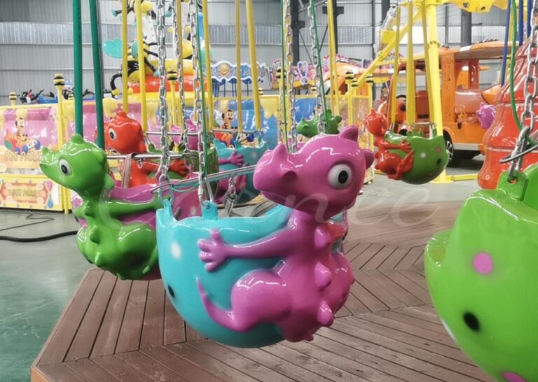 Dinosaur Carnival Swing Ride For Sale