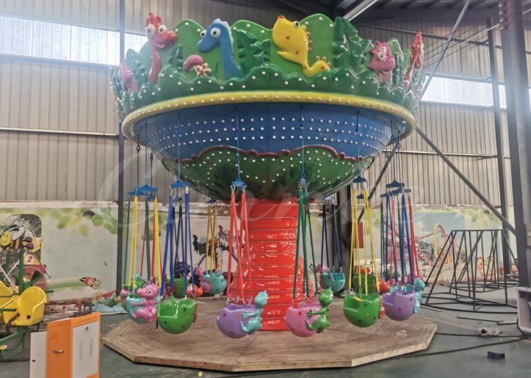 Dinosaur Chair Swing Carnival Ride For Sale