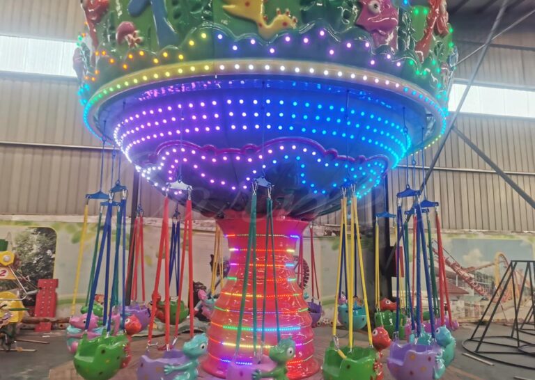 Dinosaur Chair Swing Ride Amusement Park
