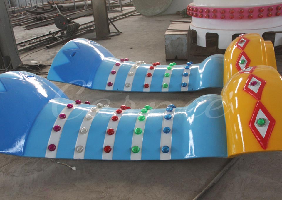 Watermelon Flying Chair Ride Detail-2