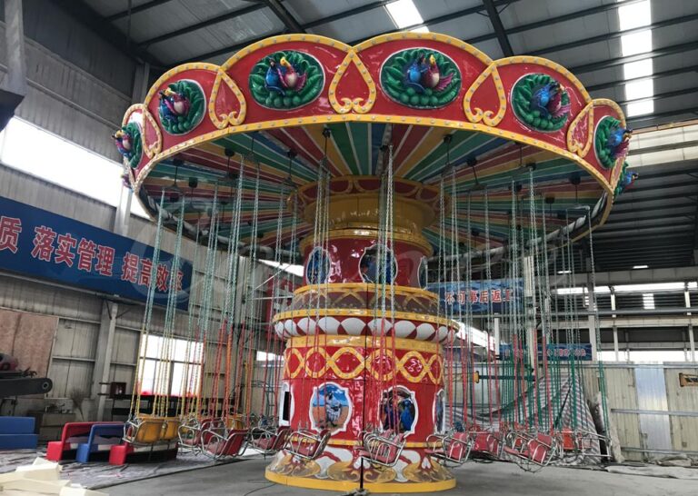 Wave Swinger Ride For Large Amusement Parks