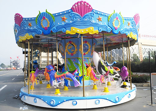 16 Seats Ocean Carousel Kiddie Ride