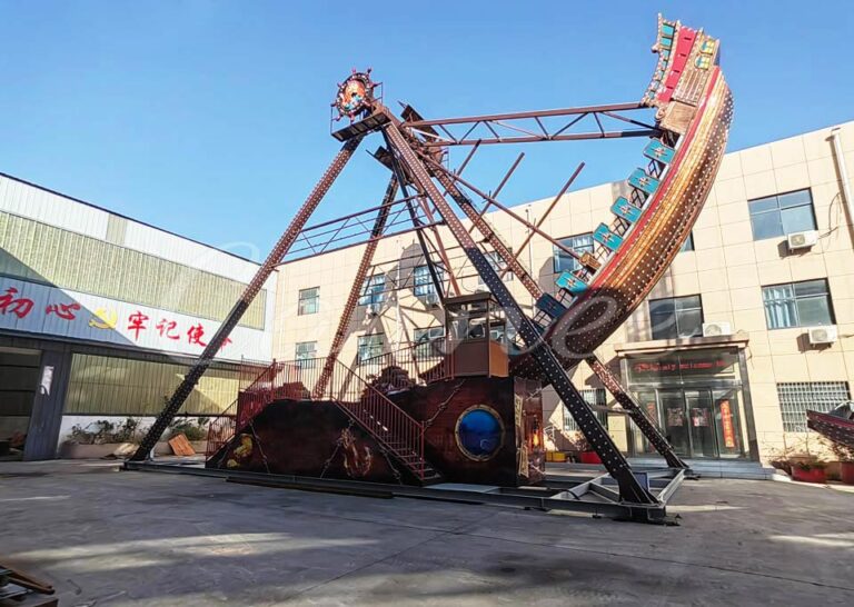 40p Viking Ship Amusement Park Ride