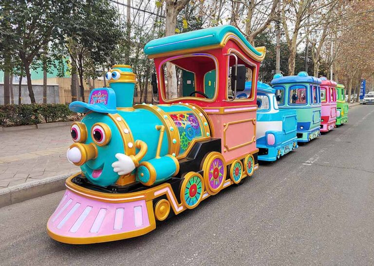 China Undersea Dream Trackless Train For Sale