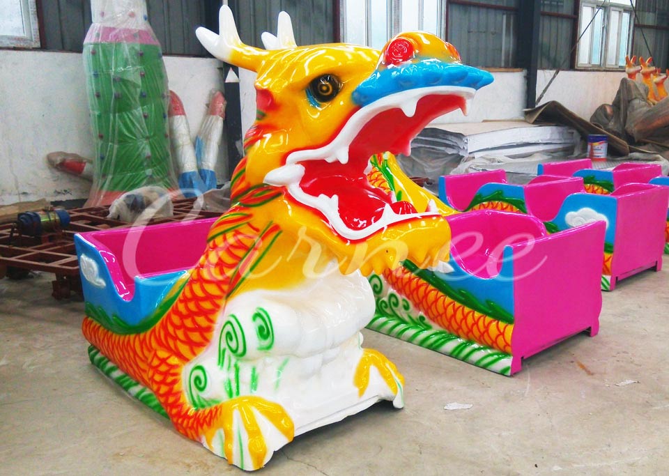 Customizable Dragon Roller Coaster Ride