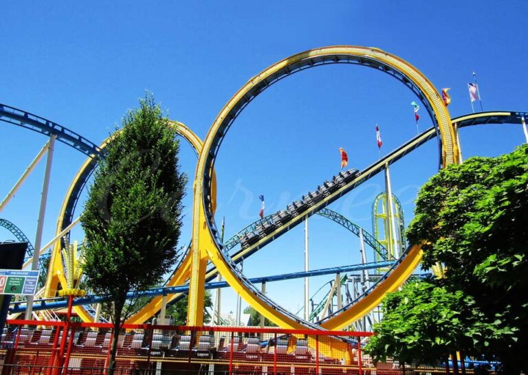 Double Loop Roller Coaster for Sale