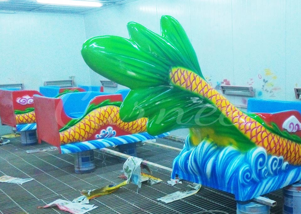 Dragon Roller Coaster Ride For Family Fun