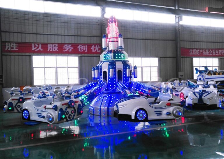 Family-Friendly Racing Car Self-Control Ride