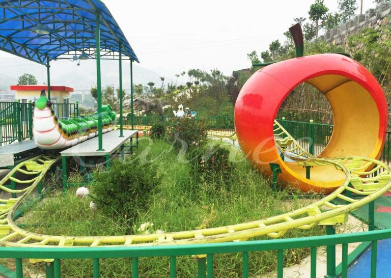Fruit Worm Amusement Ride For Kids