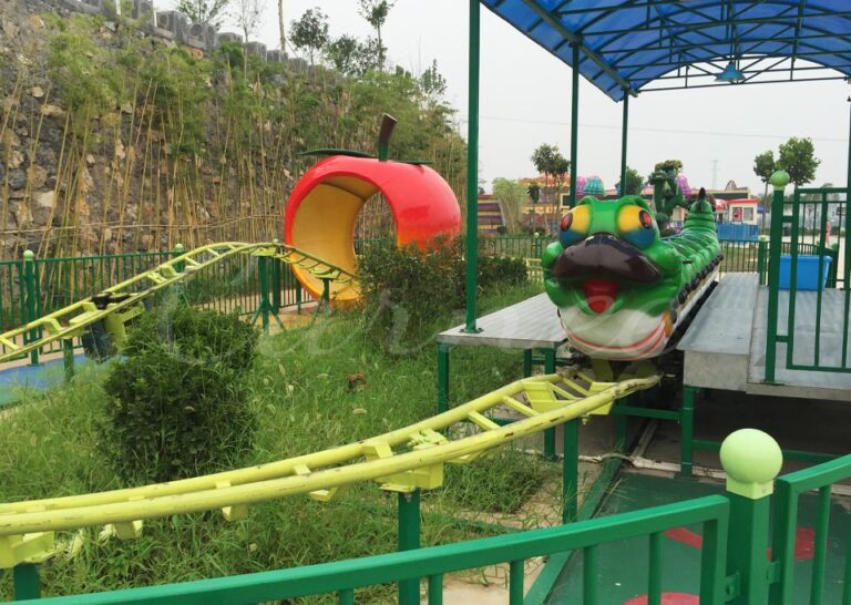 Fruit Worm Roller Coaster For Sale