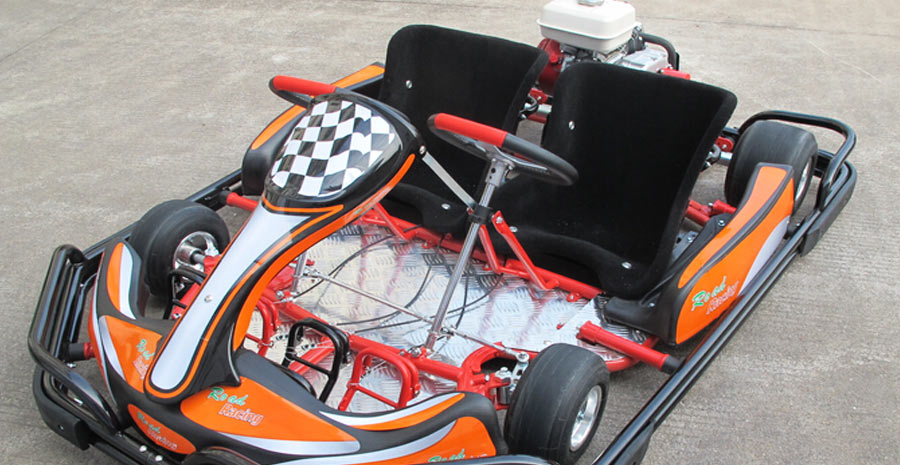 Adults Gas Powered Go Karts 2 Seater Video
