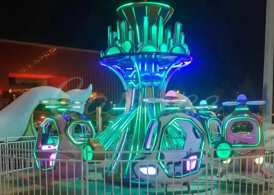 Funfair Amusement Rides Sky City Self-Control Airplane Ride
