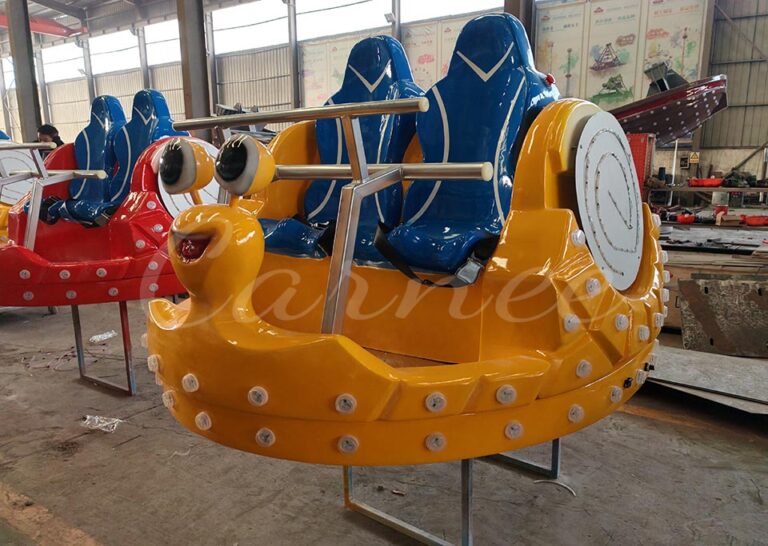 Small Amusement Park Snail Roller Coaster Ride