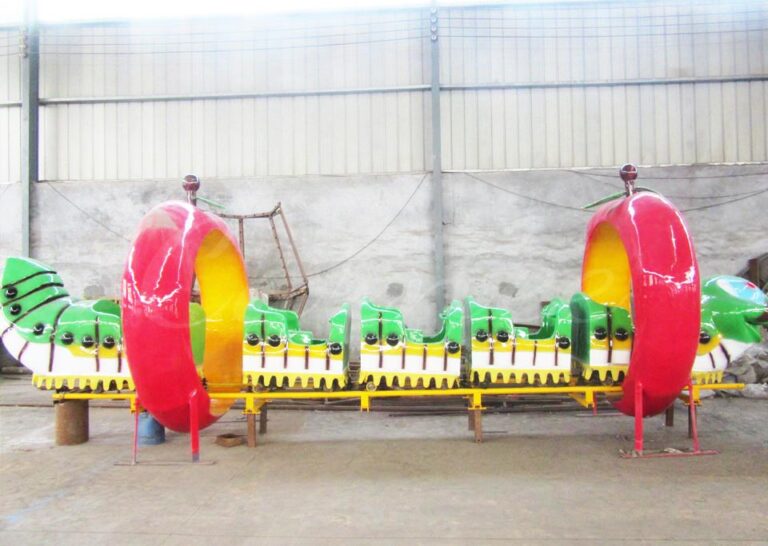 Small Fruit Worm Roller Coaster For Kids