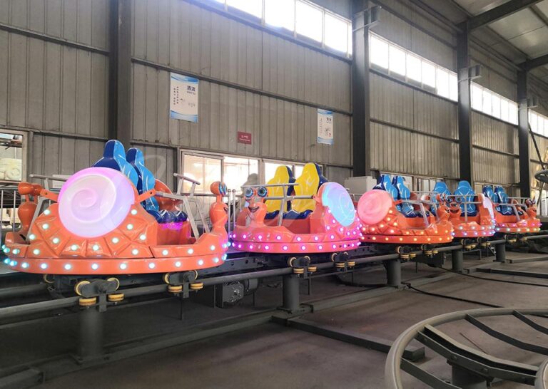 Snail Spinning Roller Coaster For Kids