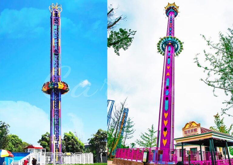 20m free fall drop tower