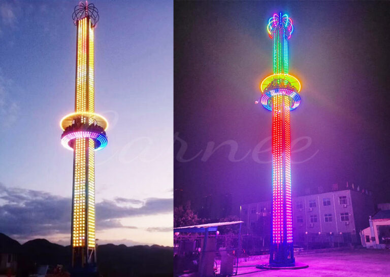 20m free fall drop tower ride