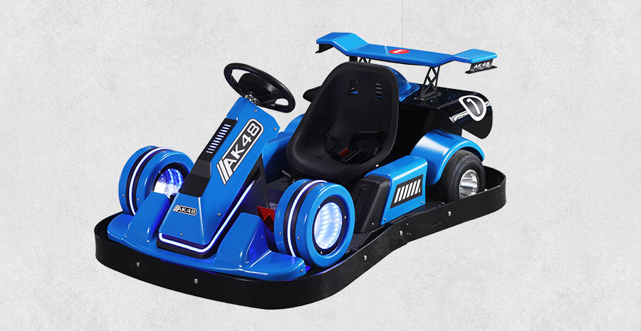 AK48 drift electric go kart video