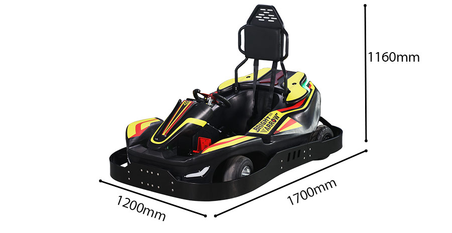 Bright Arrow youth go karts size