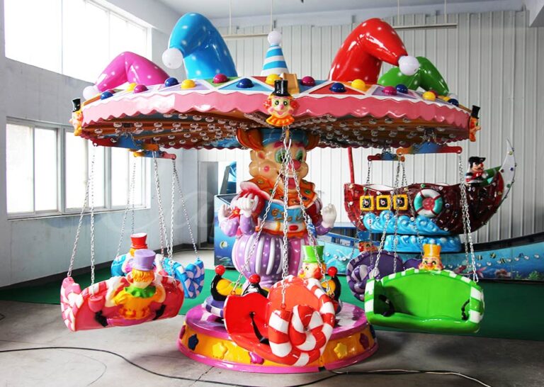 Clown Style Flying Chair Ride