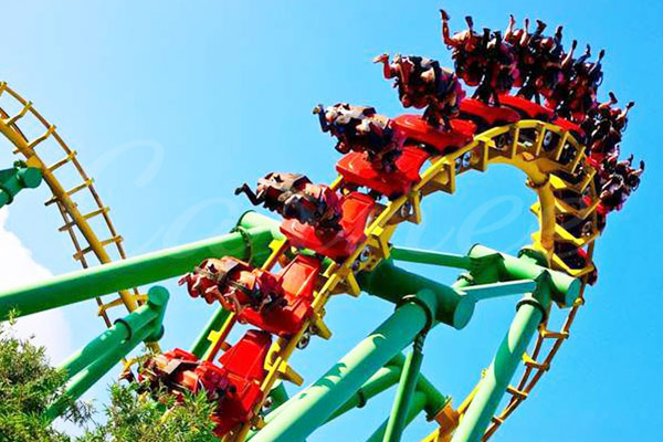 Roller Coaster at Full Speed