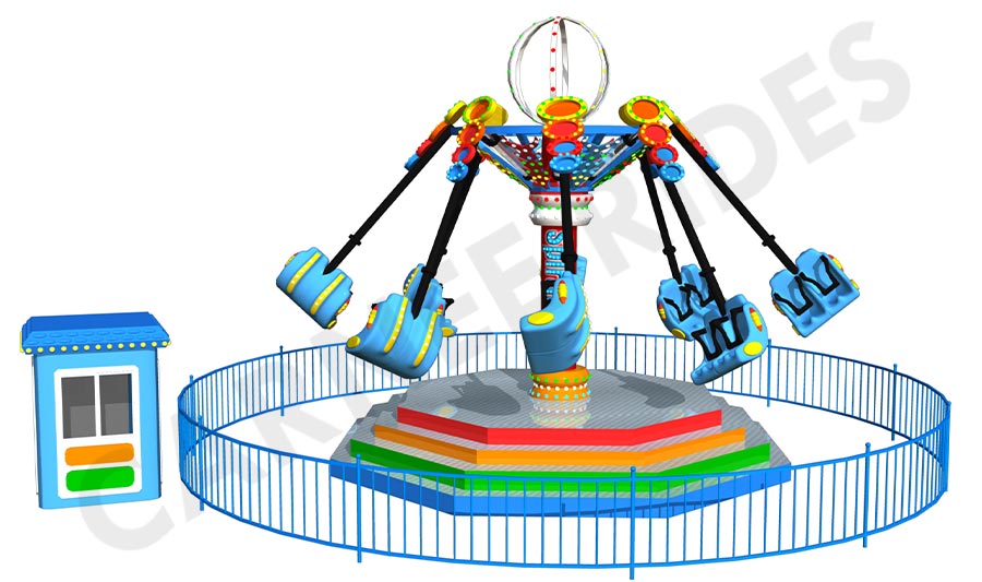 Spiral Jet Ride 3d-model