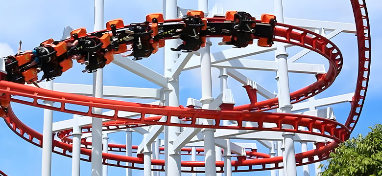 how a roller coaster works