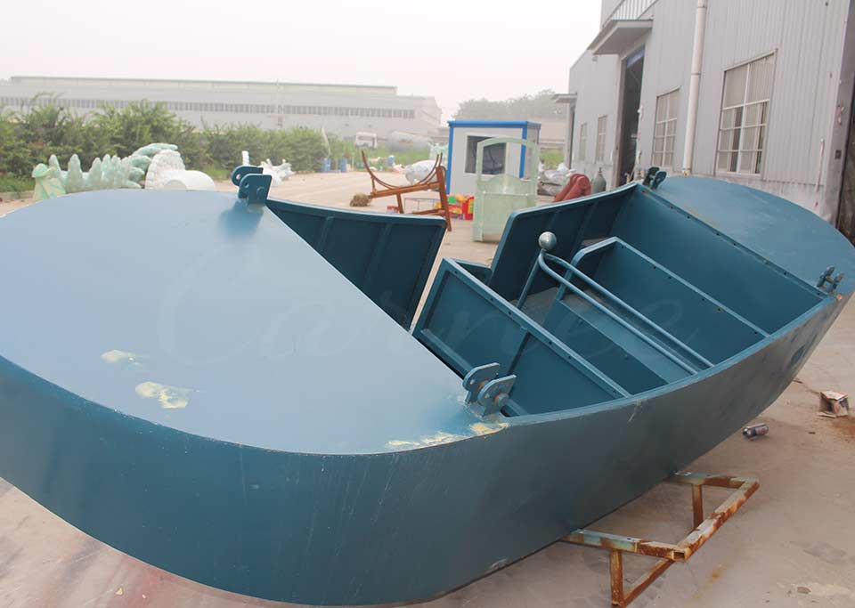 Steel cabin production of 12 seat mini pirate ship amusement ride in factory