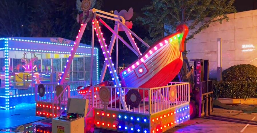 Kids Mini Pirate Ship ride Video