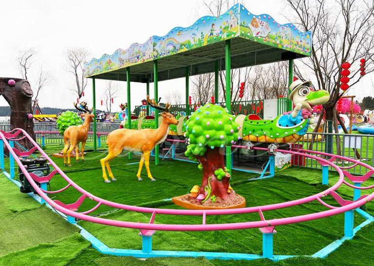 Children's Amusement Ride Dinosaur Roller Coaster