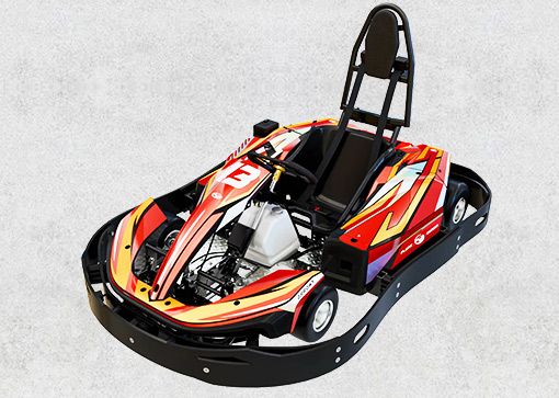 Flame Badger 200cc Go Kart for Adults