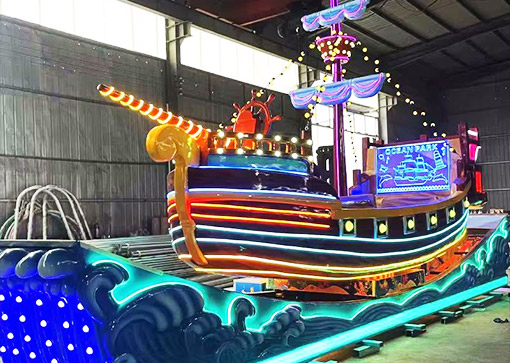 Flying Pirate Ship Car
