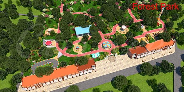 Forest Theme Park Design