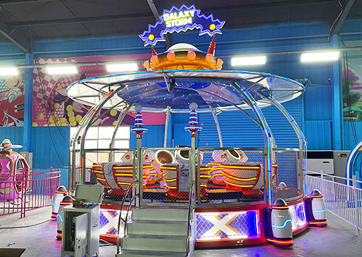 Galactic Storm Spray Ball Ride