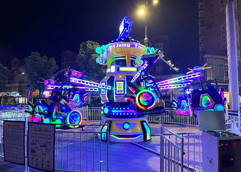 space jump amusement ride for park