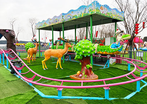 Mini Dinosaur Roller Coaster