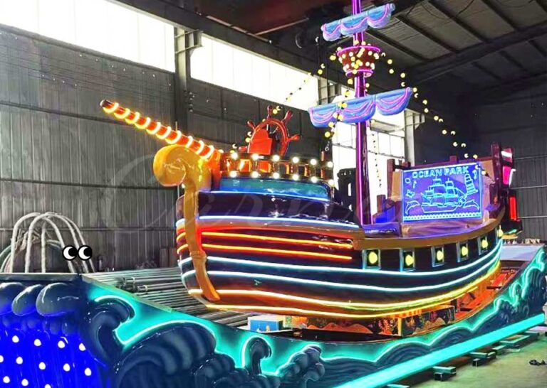 Mini Flying Car Pirate Ship Ride