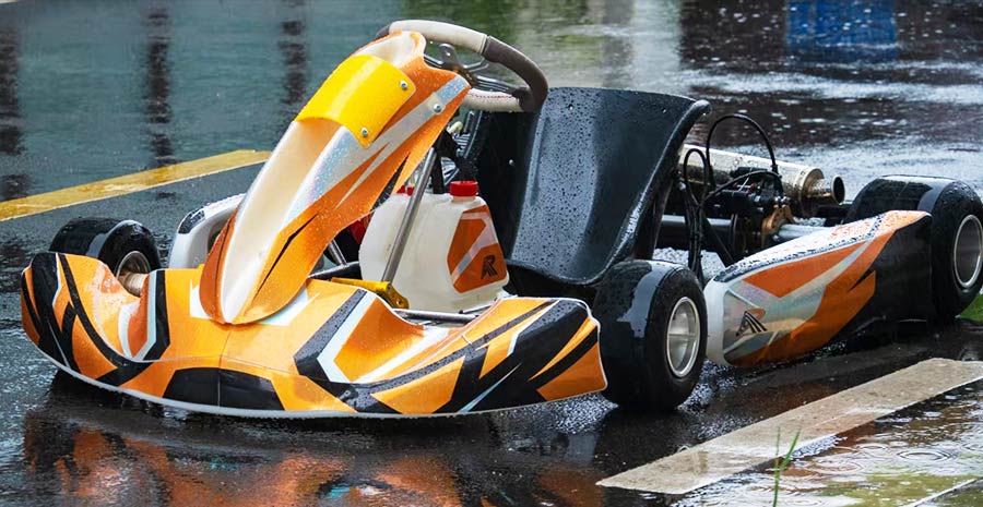 ROCKET BADGER 160cc Adult Gas Go Kart Video