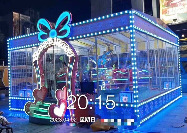 Sweetheart Bubble House spray ball car rides for kids