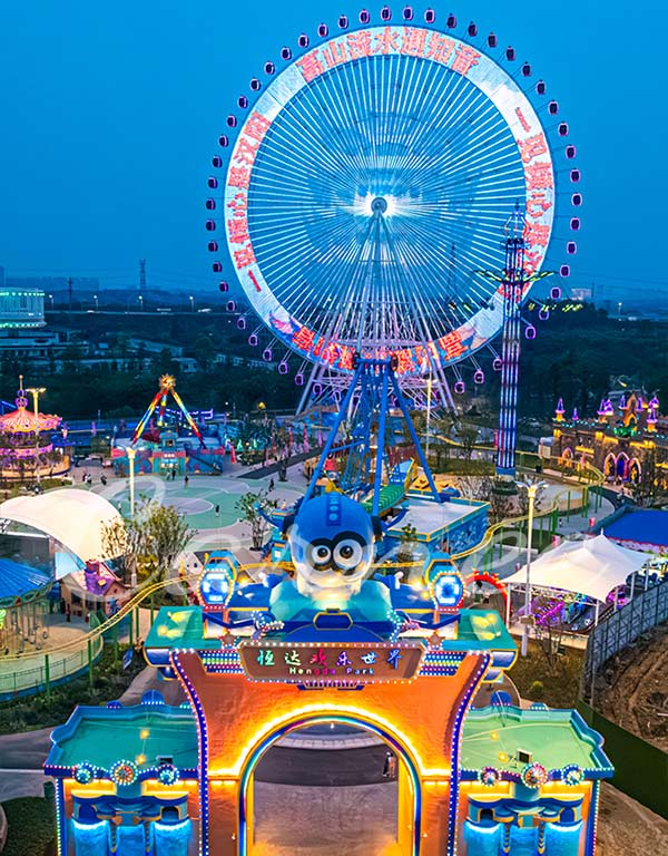 Theme Park Attractions Ferris Wheel