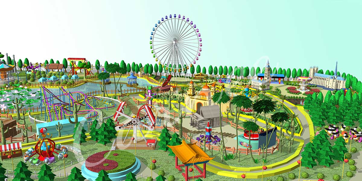 Theme Park Map