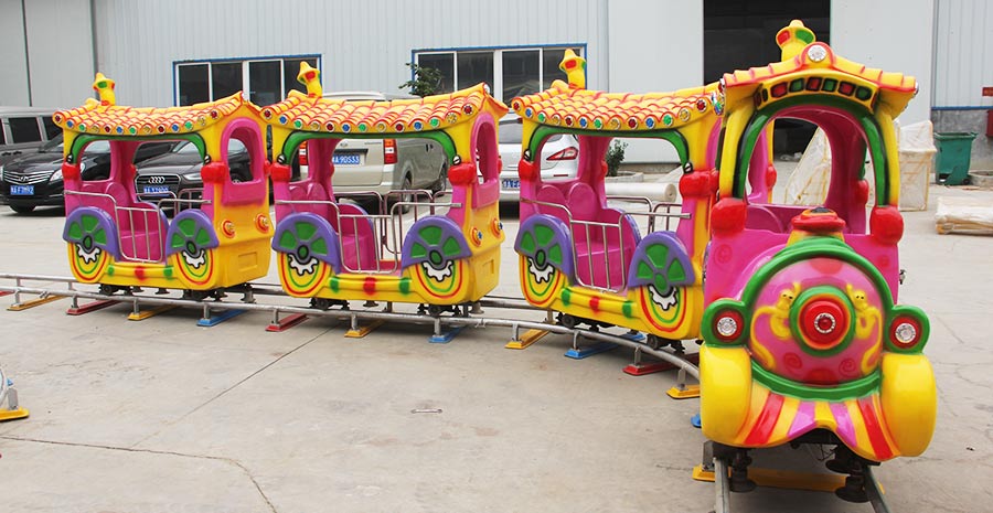 14P Cartoon Track Ride Video