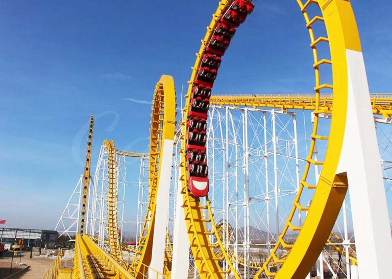 6 Rings Roller Coaster Ride for Sale