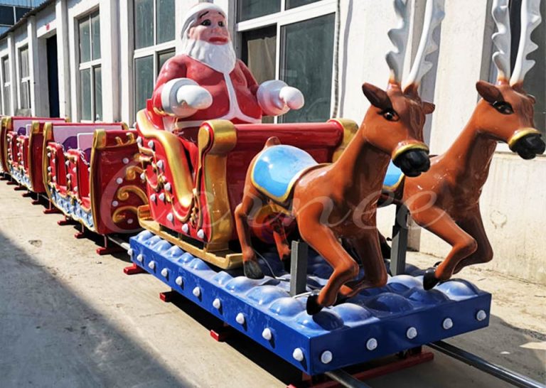Carnival Promotional Electric Christmas Train Rides