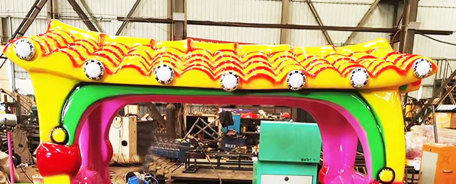 Cartoon Track Train With Led Light