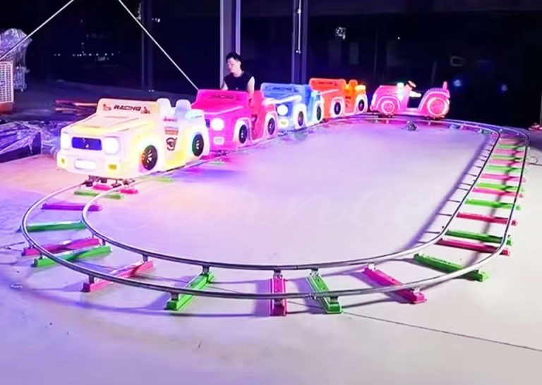Electric Mini Car Track Train Rides