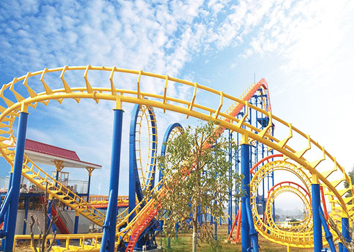 Four Loops Roller Coaster for Sale